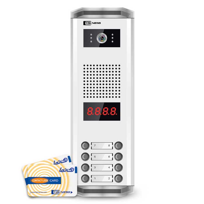 پنل تصويری هشت واحدی كارتی تکنما